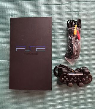 Consola PS2 Sony Negra + Mando