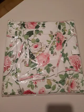 Portapane in tessuto floreale