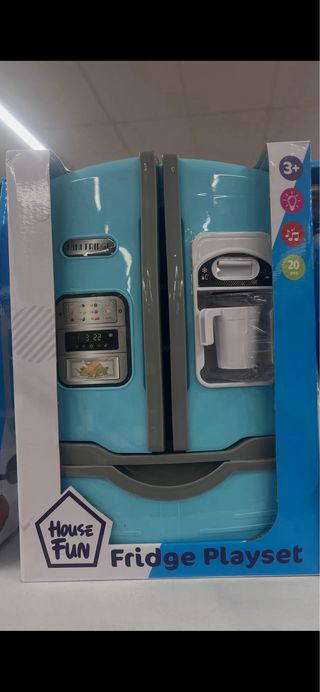 Nevera de juguete con luz y sonido