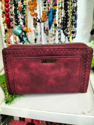 Cartera monedero K&CO roja