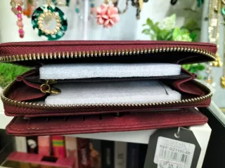 Cartera monedero K&CO roja