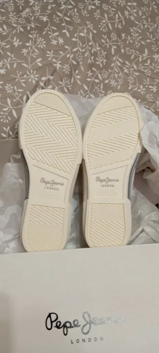 Zapatillas Pepe Jeans Blancas Mujer Talla 36