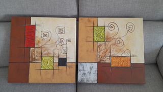 2 Quadri astratti moderni