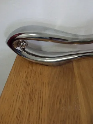 Decoración pez plata