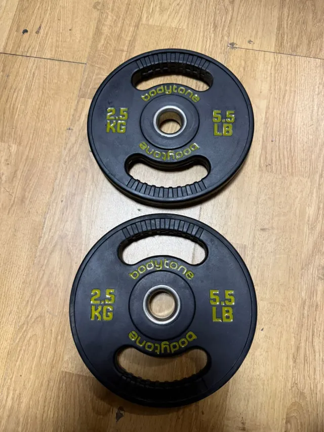 Par de discos Bodytone 2.5 kg