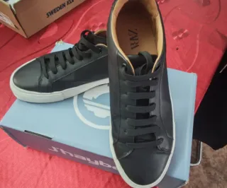 Zapatillas Zara color negro Talla 41