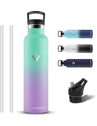 Botella Agua Acero Inoxidable- 1 litro- Botella Ag