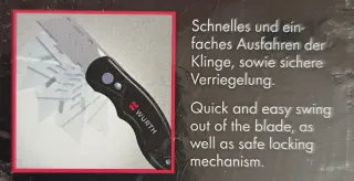 Set cutter Wurth lama trapezio con 10 bits