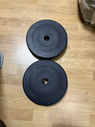 Coppia di dischi da 5 kg