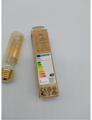 Eglo LED E27, bombilla ámbar vintage en forma de b
