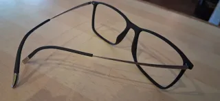 Montura Gafas Silhouette Negra y Gris