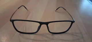 Montura Gafas Silhouette Negra y Gris