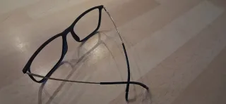 Montura Gafas Silhouette Negra y Gris