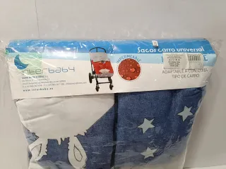 Saco para cochecito estampado. Interbaby.