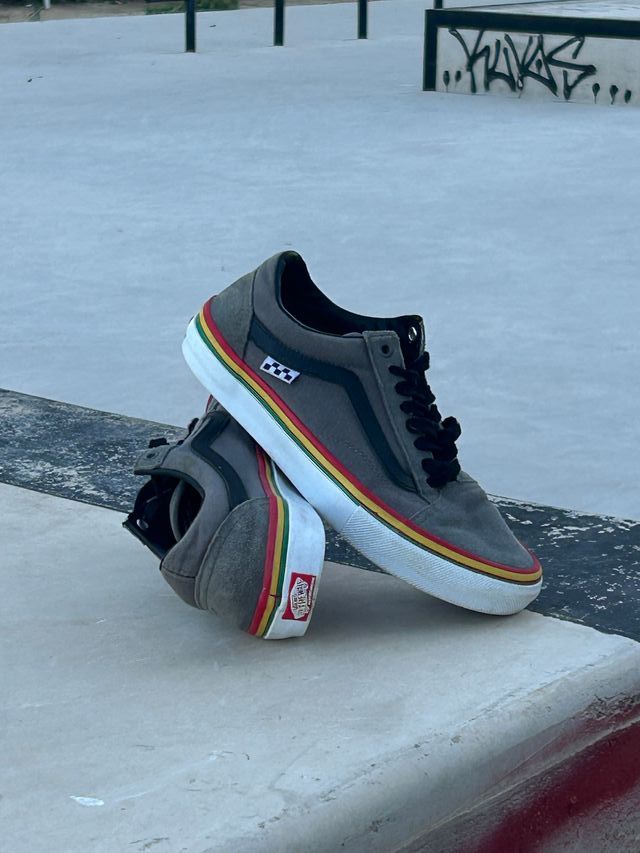Zapatillas Vans Old Skool Pro Rasta Talla 42