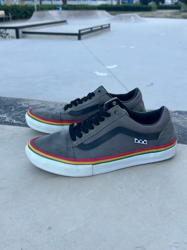 Zapatillas Vans Old Skool Pro Rasta Talla 42