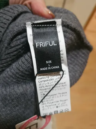 Camisola Firful Cinza Tamanho L