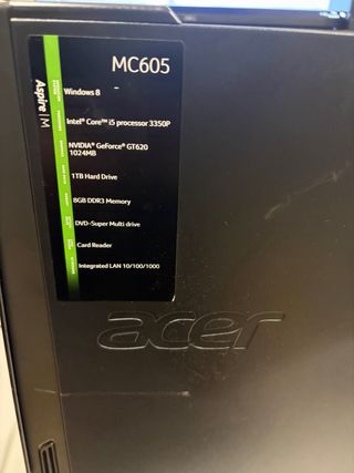 PC Sobremesa Acer Aspire MC605