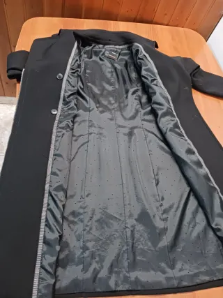 Gabardina Easy Wear Negra Mujer