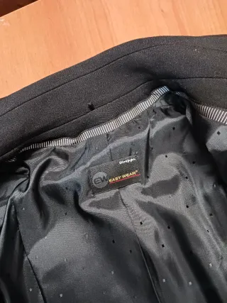 Gabardina Easy Wear Negra Mujer