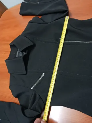 Gabardina Easy Wear Negra Mujer