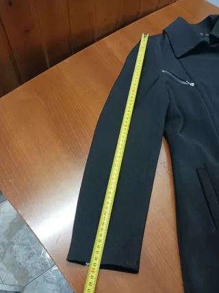 Gabardina Easy Wear Negra Mujer