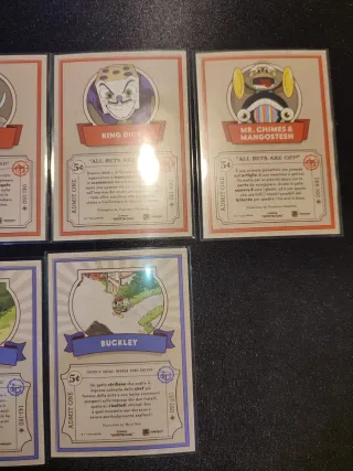 Lotto carte Cuphead prenotato
