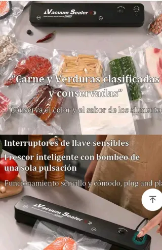 Envasadora al vacío Vacuum Sealer Mini