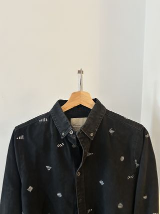 Camisa Negra Revolution Estampada