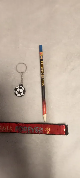 Lote FC Barcelona: Marcadores, Llavero, Lápiz