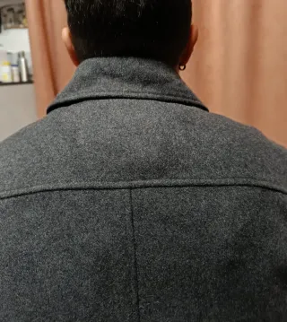 cappotto grigio elegante