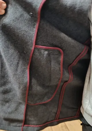 cappotto grigio elegante