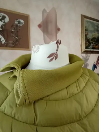 Giacca piumino collo alto