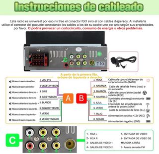 Radio Coche 1 DIN Carplay Universal NUEVO