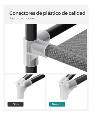 Guardaroba SONGMICS pieghevole in tessuto