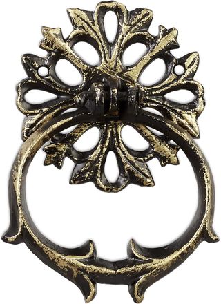 Relaxdays Heurtoir de Porte Antique, Anneau de Fra