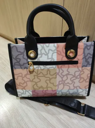 Bolso Tous Negro Multicolor