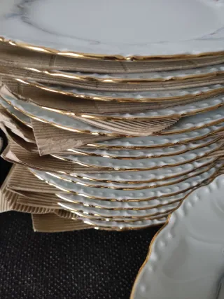 VAJILLA NUEVA PORCELANA CAPEANS MODELO LUS XV