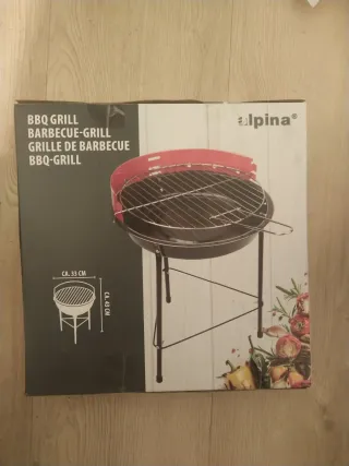 Barbacoa Parrilla Portátil Alpina