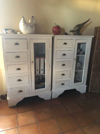 Cómoda Artelore Madera y Cristal