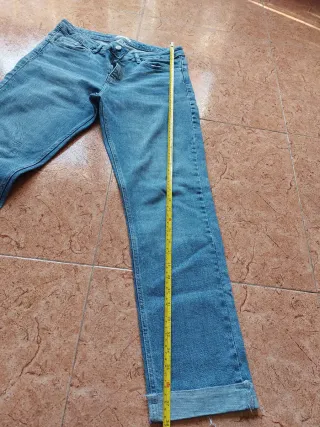 Pantalón vaquero Green Coat - Algodon