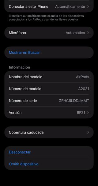 Caja de Carga y AirPod derecho gen2