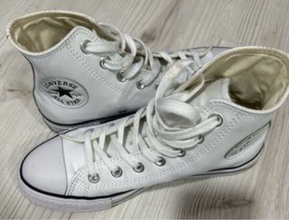 Converse Piel Blancas Talla 38