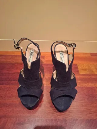 Sandalias Xti Negras Tacon