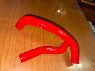 Manguitos Silicona Reforzados LTZ kfx Rojos