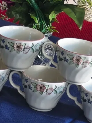 Tazas grandes Wood & Sons porcelana