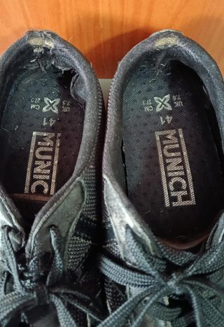 Zapatillas Munich Hombre Talla 41 Negras - gratis