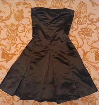 Vestido Mango Negro Fiesta