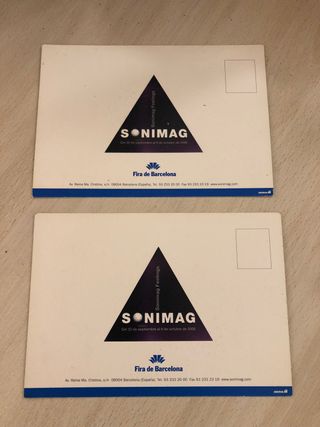 Lote Publicidad Sitges y Sonimag
