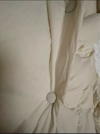 Plumífero Mango blanco repelente al agua